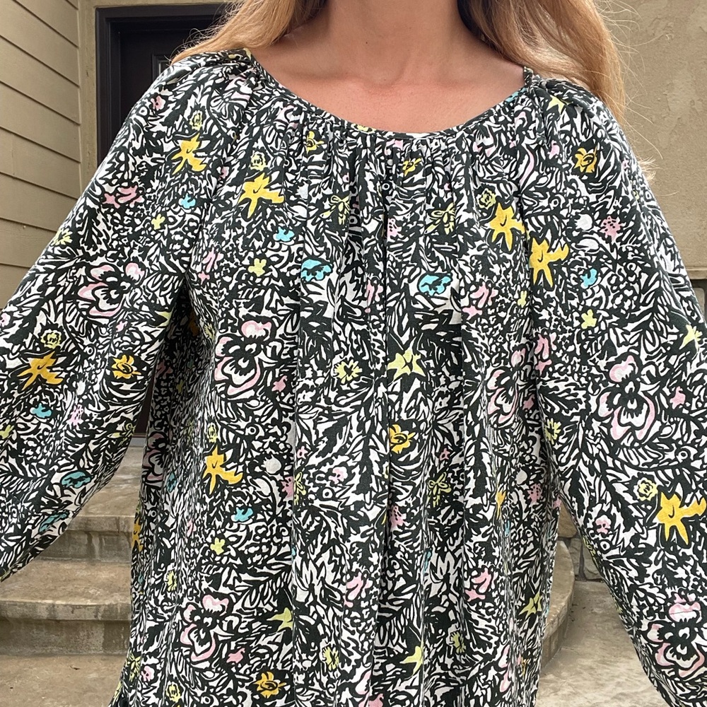 Levi’s hemp boho green peasant dress - Picture 13 of 14